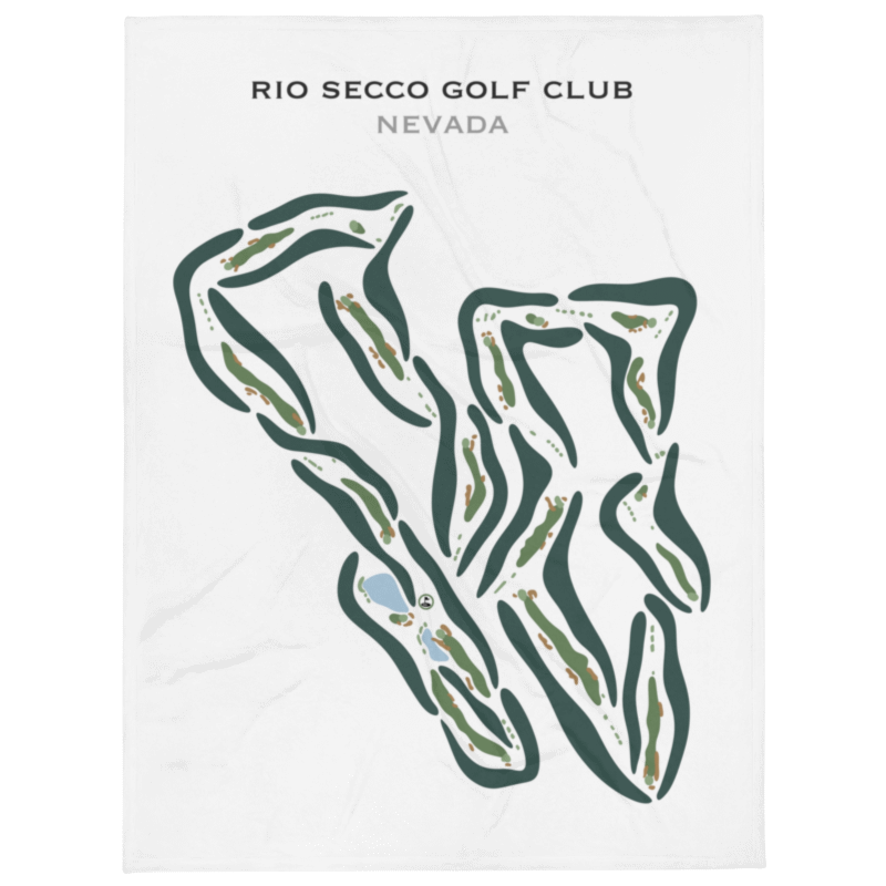 Rio Secco Golf Club, Nevada - Printed Golf Courses