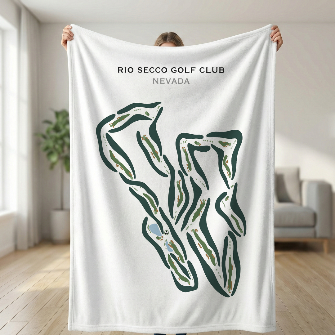 Rio Secco Golf Club, Nevada - Printed Golf Courses