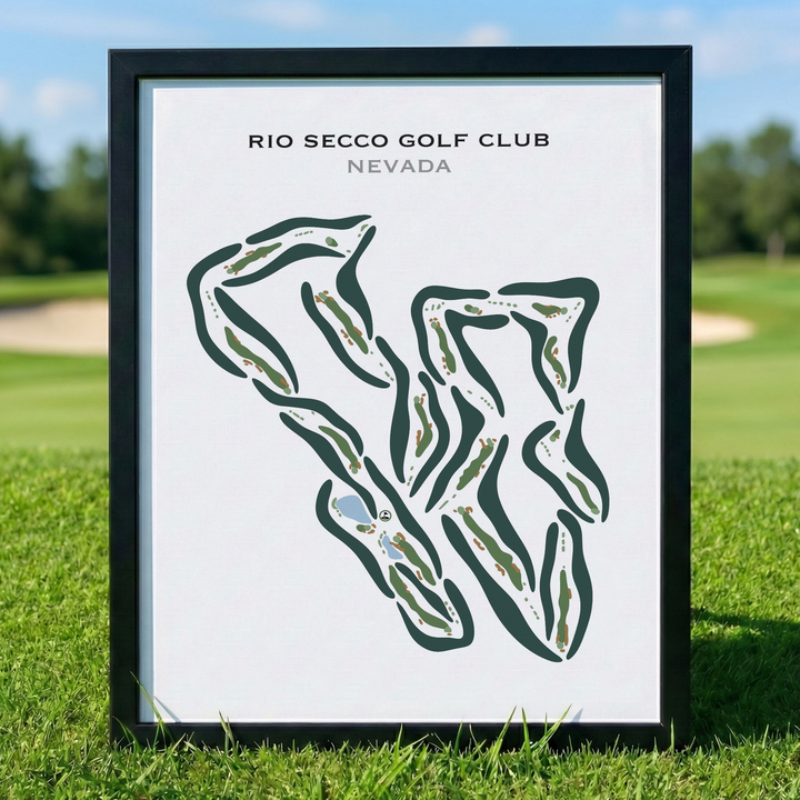 Rio Secco Golf Club, Nevada - Printed Golf Courses