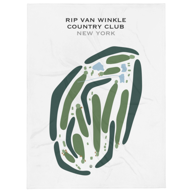 Rip Van Winkle Country Club, New York - Printed Golf Courses