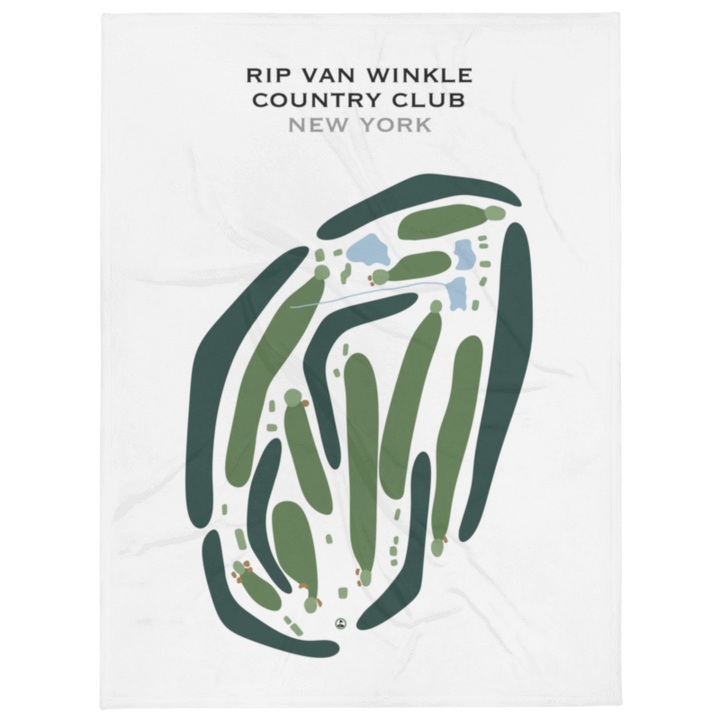 Rip Van Winkle Country Club, New York - Printed Golf Courses