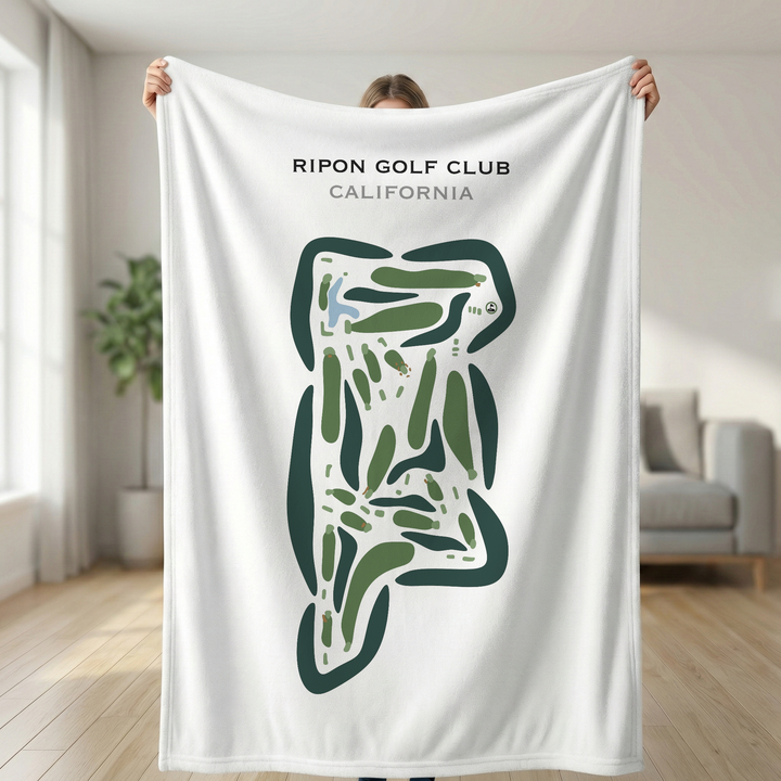Ripon Golf Club, California - Printed Golf Courses