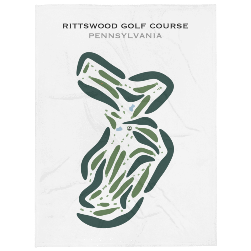 Rittswood Golf Course, Pennsylvania - Printed Golf Courses