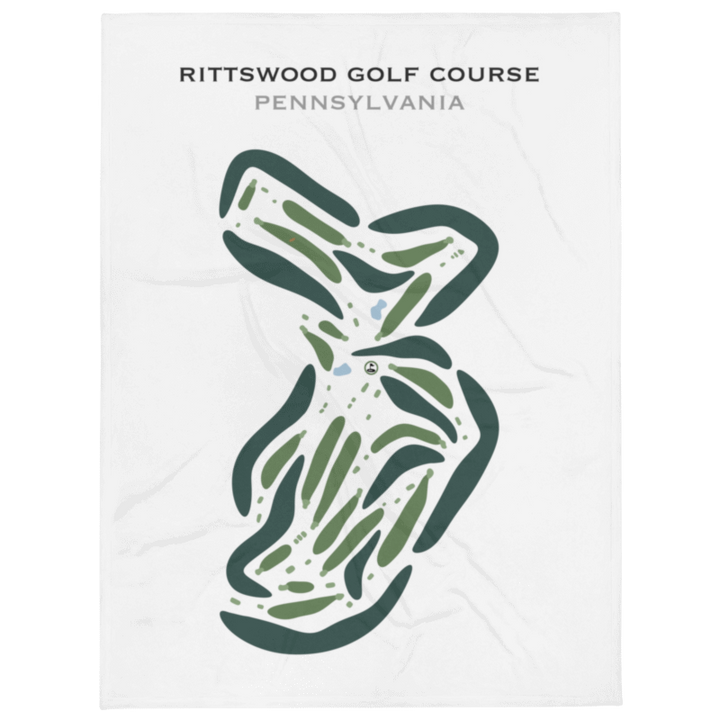 Rittswood Golf Course, Pennsylvania - Printed Golf Courses