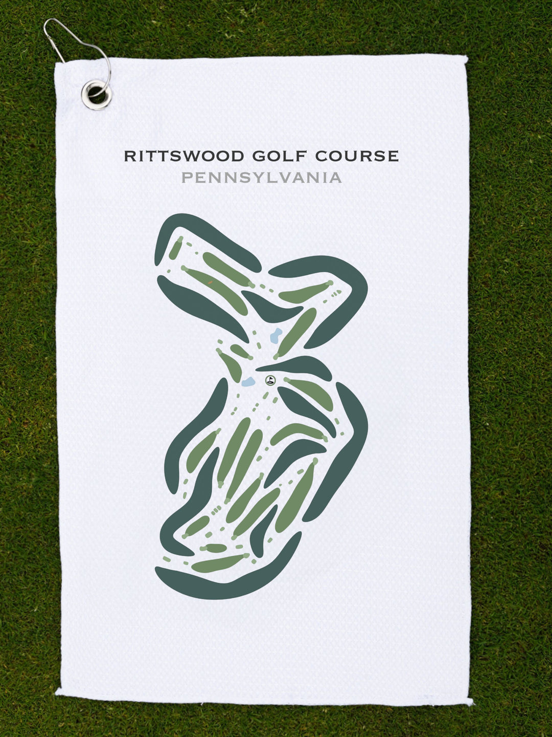Rittswood Golf Course, Pennsylvania - Printed Golf Courses