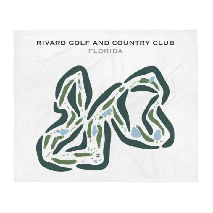 Rivard Golf and Country Club, Florida - Printed Golf Courses