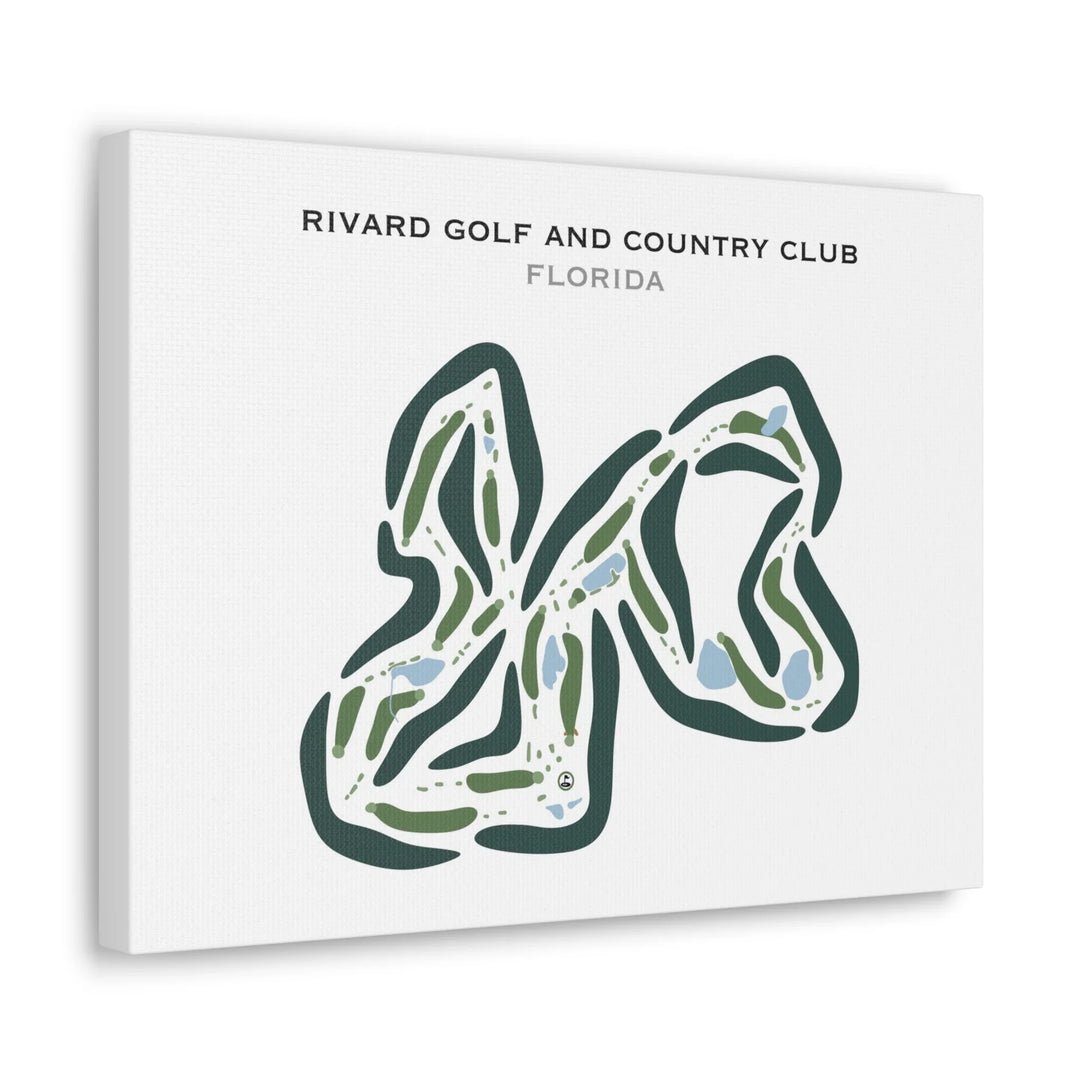Rivard Golf and Country Club, Florida - Printed Golf Courses