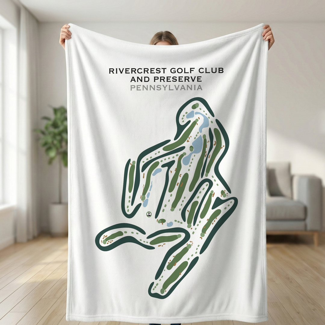RiverCrest Golf Club & Preserve, Pennsylvania - Printed Golf Courses