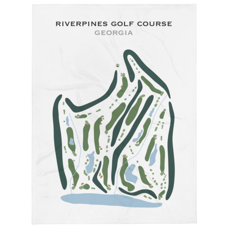 RiverPines Golf Course, Georgia - Printed Golf Courses