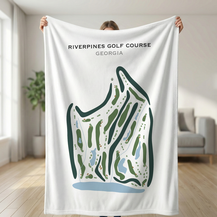 RiverPines Golf Course, Georgia - Printed Golf Courses