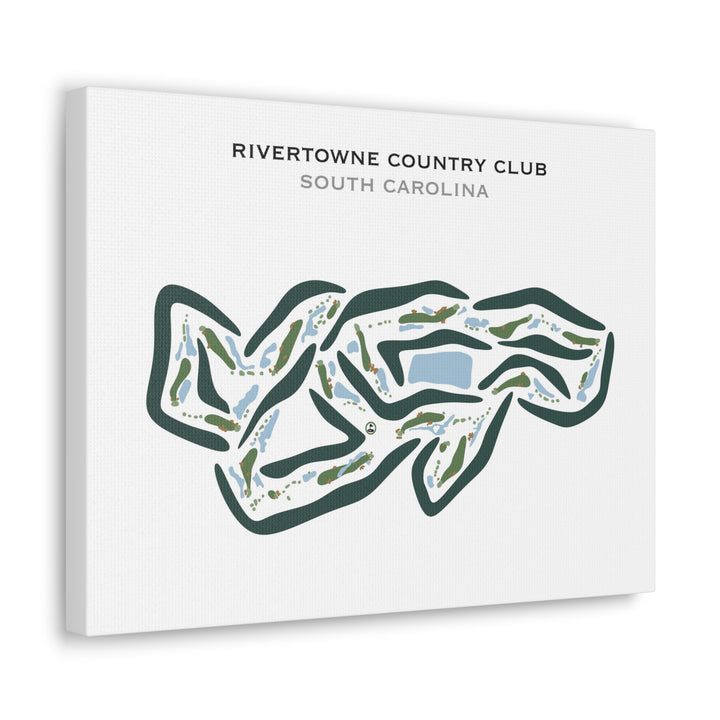 RiverTowne Country Club, South Carolina - Printed Golf Courses