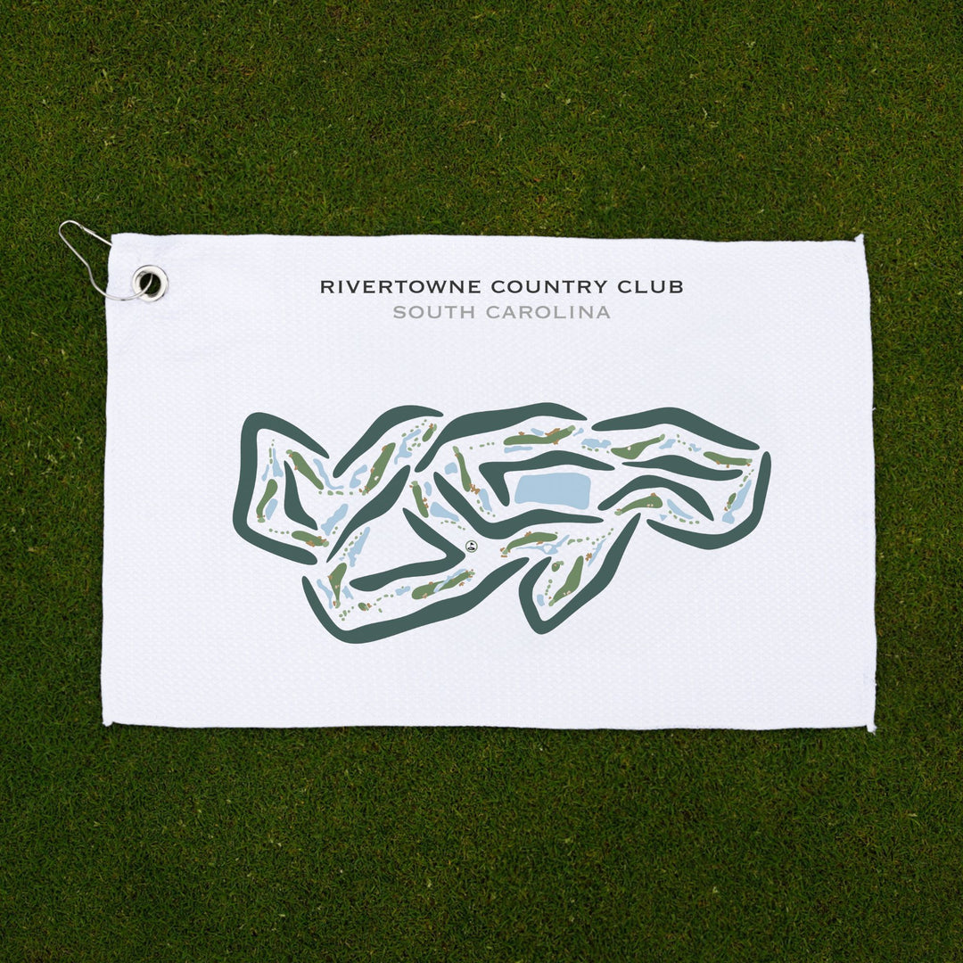 RiverTowne Country Club, South Carolina - Printed Golf Courses