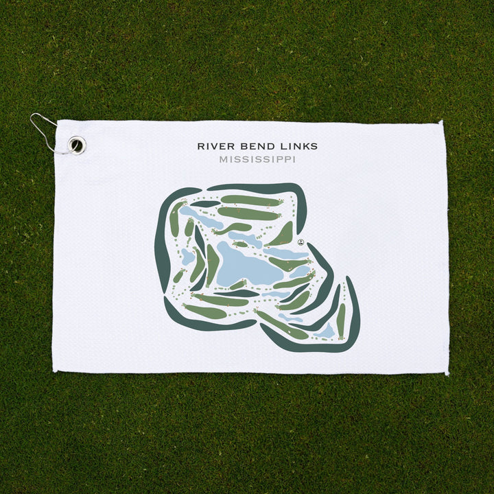 River Bend Links, Mississippi - Printed Golf Courses