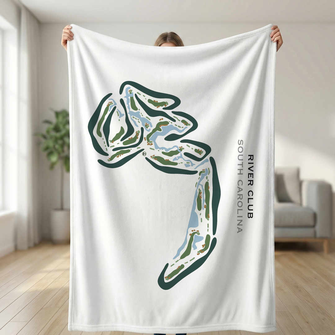 River Club, South Carolina - Printed Golf Courses