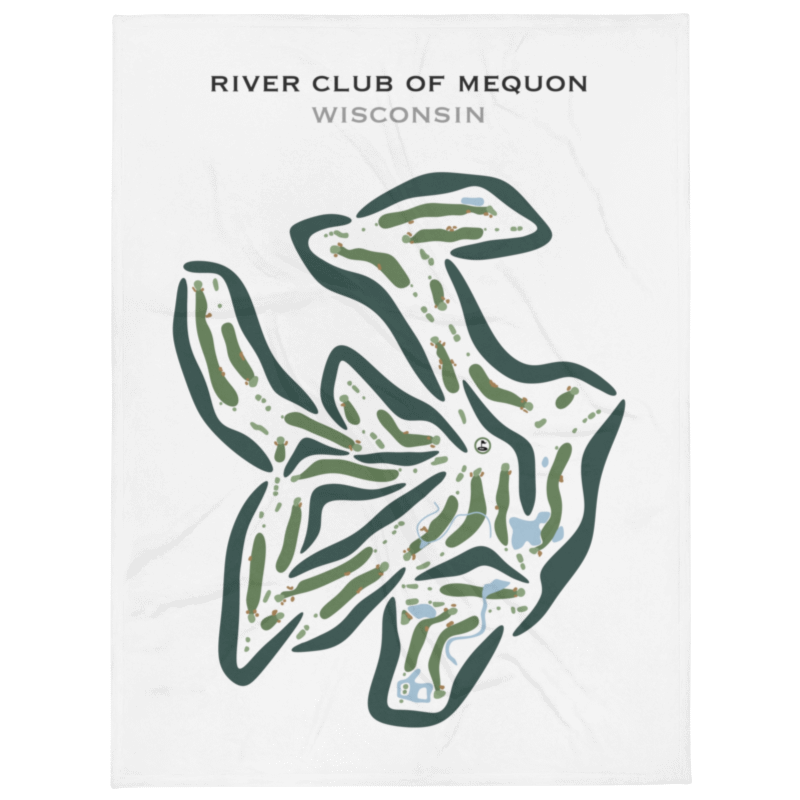 River Club of Mequon, Wisconsin - Printed Golf Courses