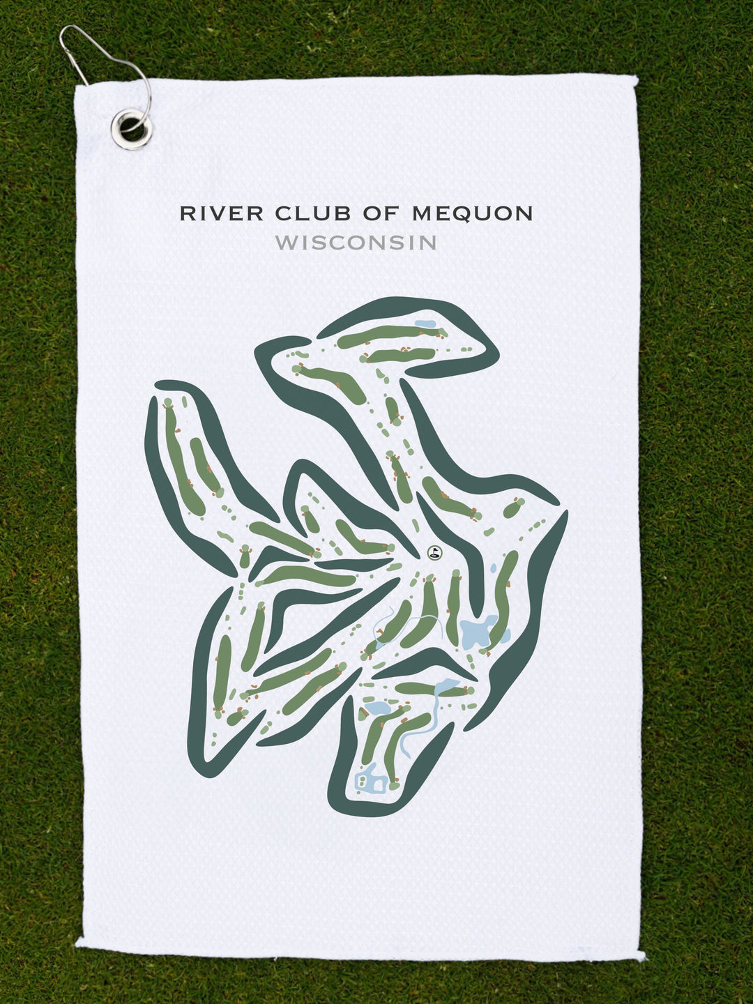 River Club of Mequon, Wisconsin - Printed Golf Courses