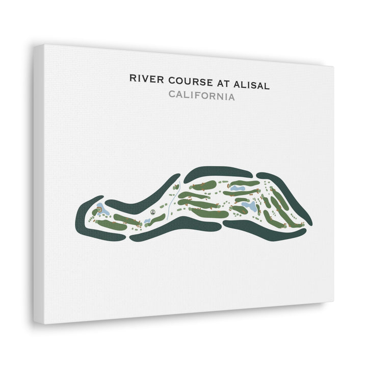 River Course At Alisal, California - Printed Golf Courses