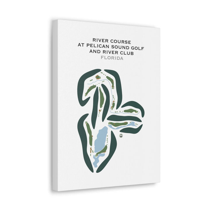 River Course at Pelican Sound Golf & River Club, Florida - Printed Golf Courses