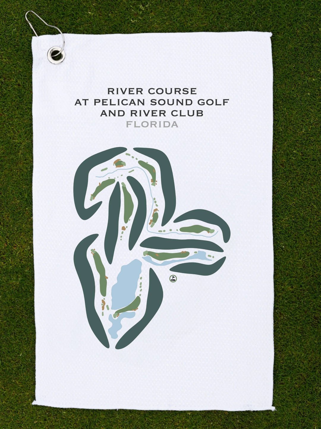 River Course at Pelican Sound Golf & River Club, Florida - Printed Golf Courses