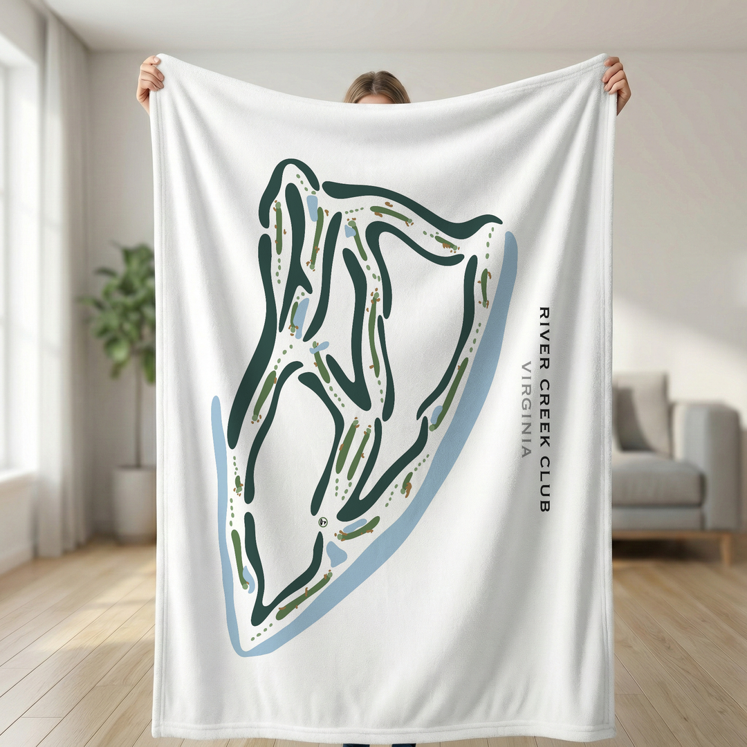 River Creek Club - Leesburg, Virginia - Printed Golf Courses