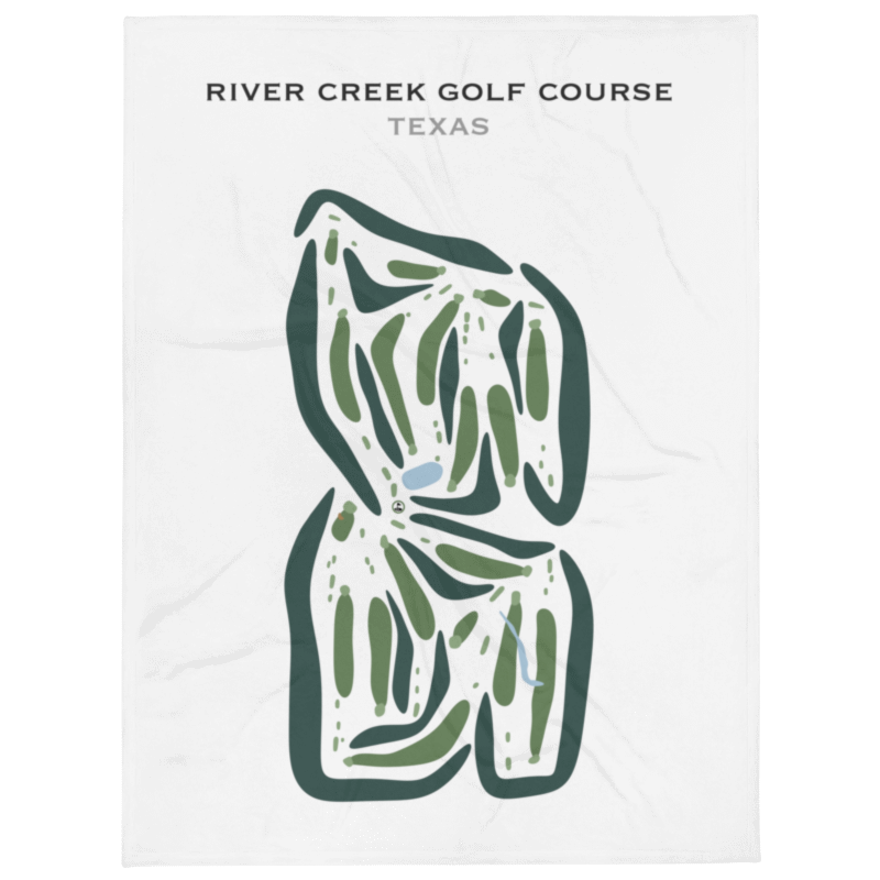 River Creek Golf Course, Texas - Printed Golf Courses