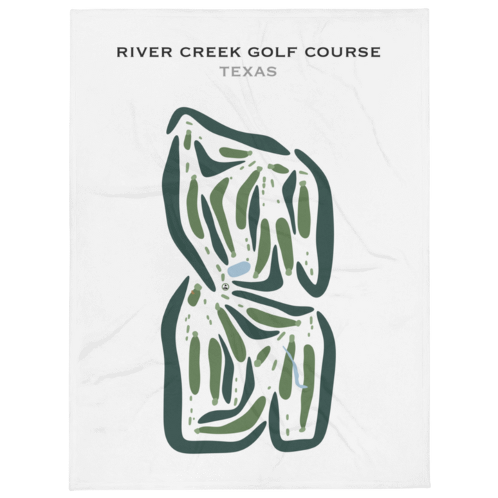 River Creek Golf Course, Texas - Printed Golf Courses