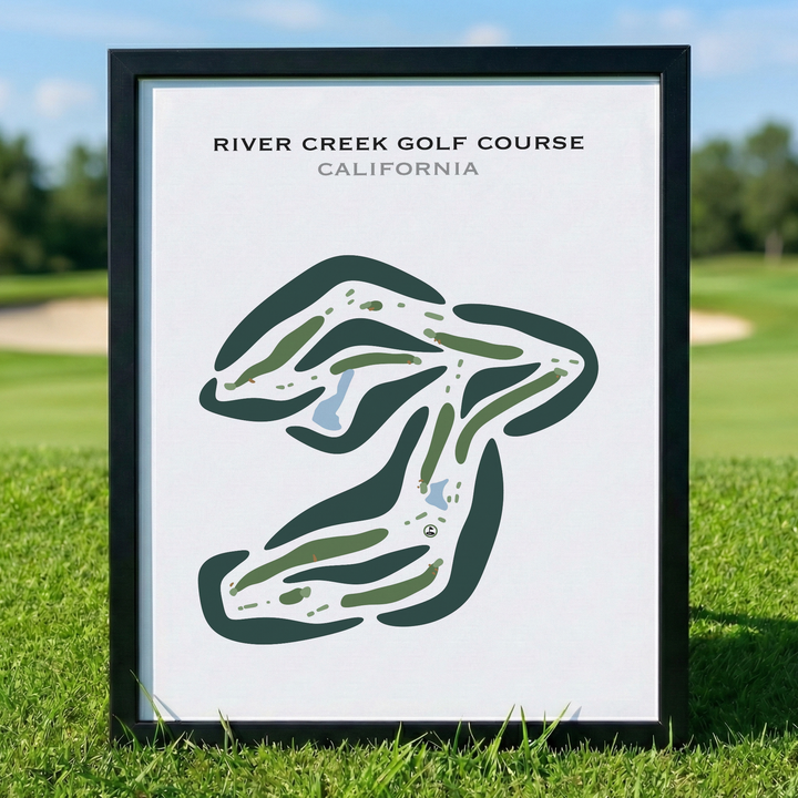 River Creek Golf Course, California - Printed Golf Courses
