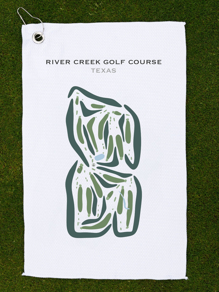 River Creek Golf Course, Texas - Printed Golf Courses