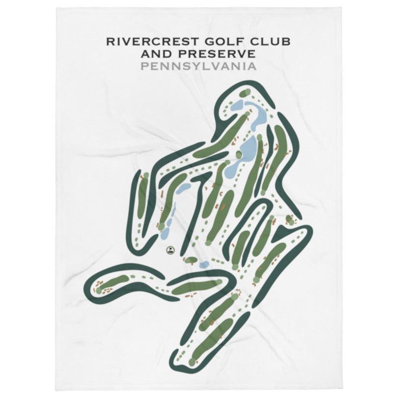 RiverCrest Golf Club & Preserve, Pennsylvania - Printed Golf Courses - Golf Course Prints