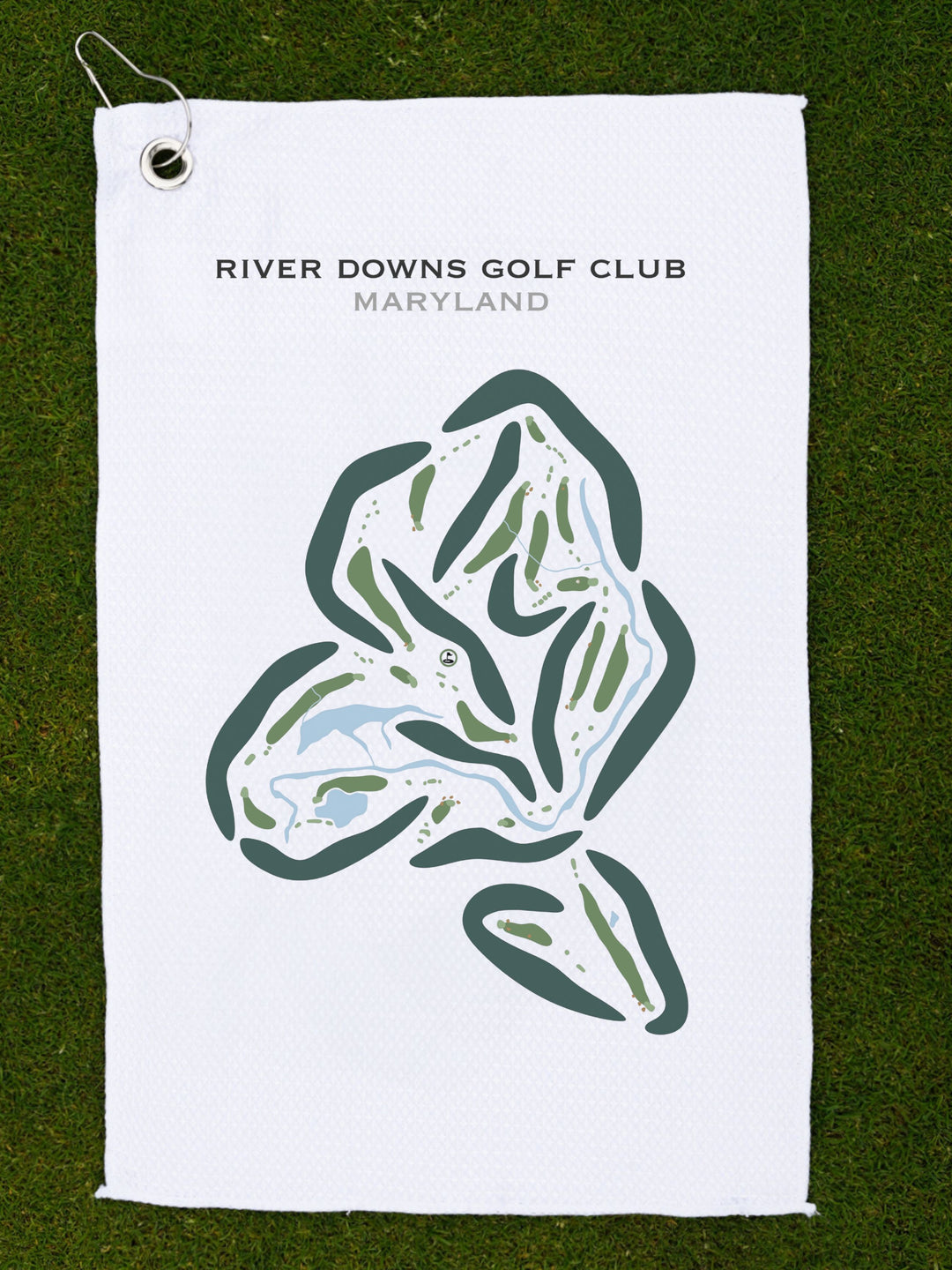 River Downs Golf Club, Maryland - Printed Golf Courses