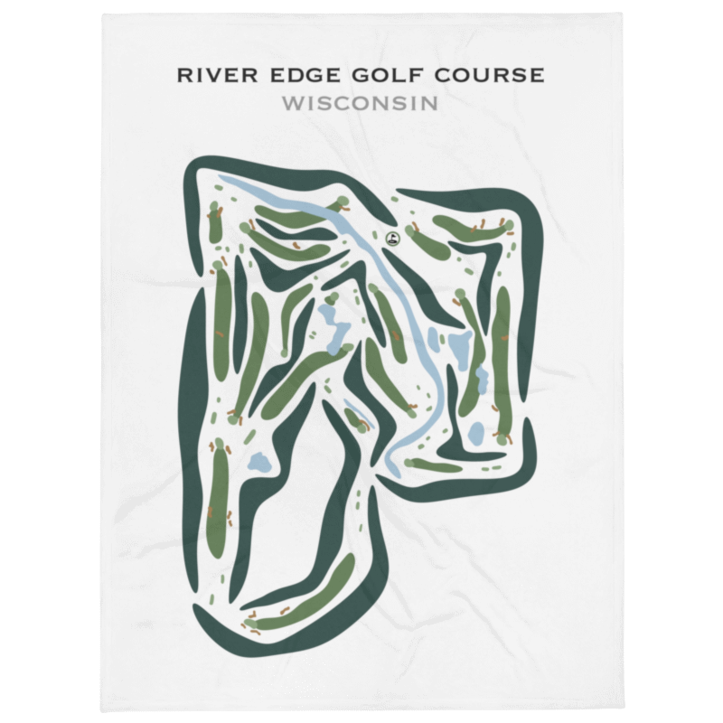 River Edge Golf Course, Wisconsin - Printed Golf Courses