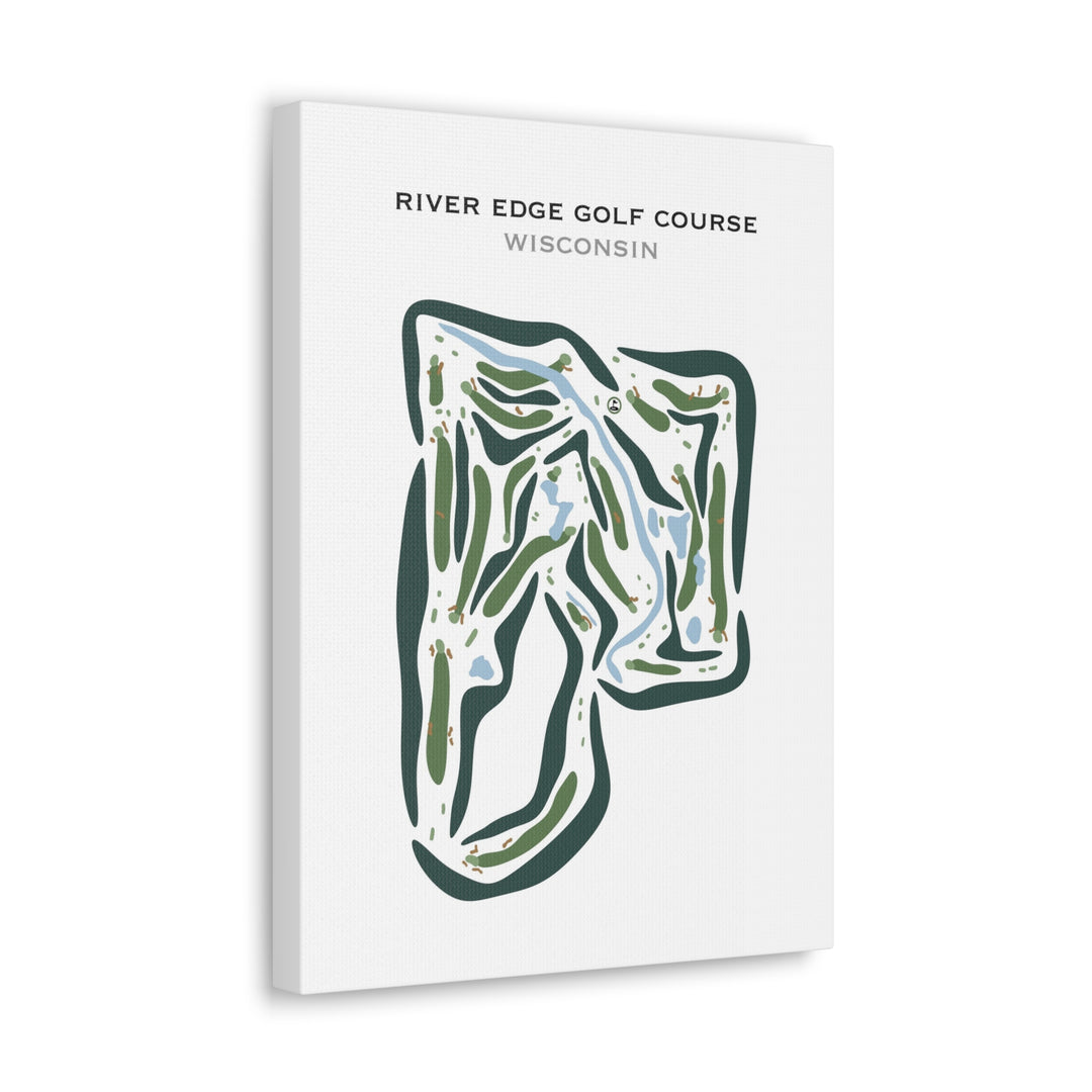 River Edge Golf Course, Wisconsin - Printed Golf Courses