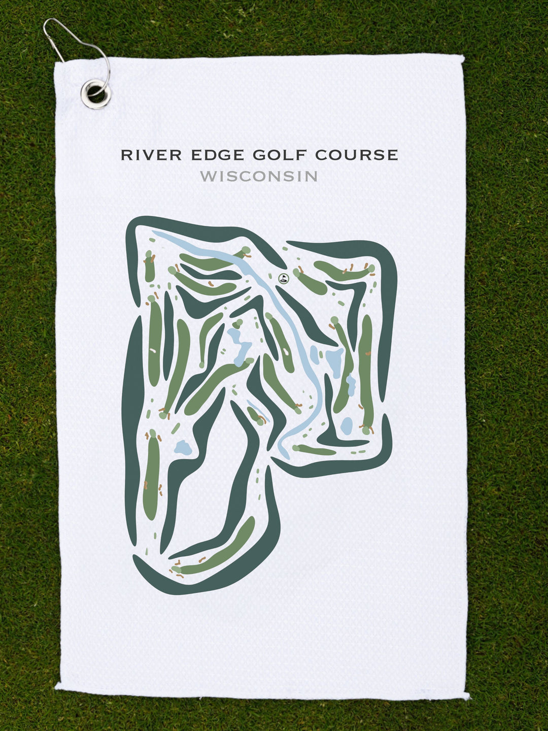 River Edge Golf Course, Wisconsin - Printed Golf Courses