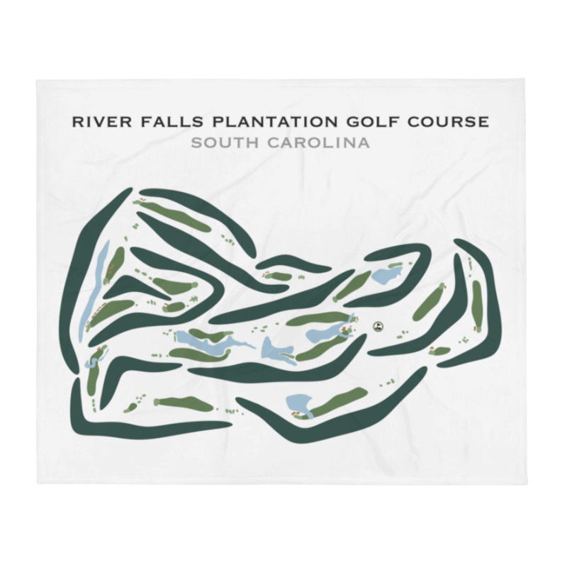 River Falls Plantation Golf Course, South Carolina - Printed Golf Courses