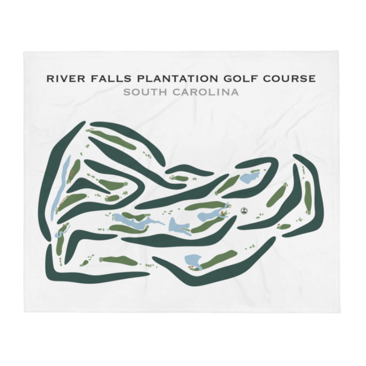 River Falls Plantation Golf Course, South Carolina - Printed Golf Courses