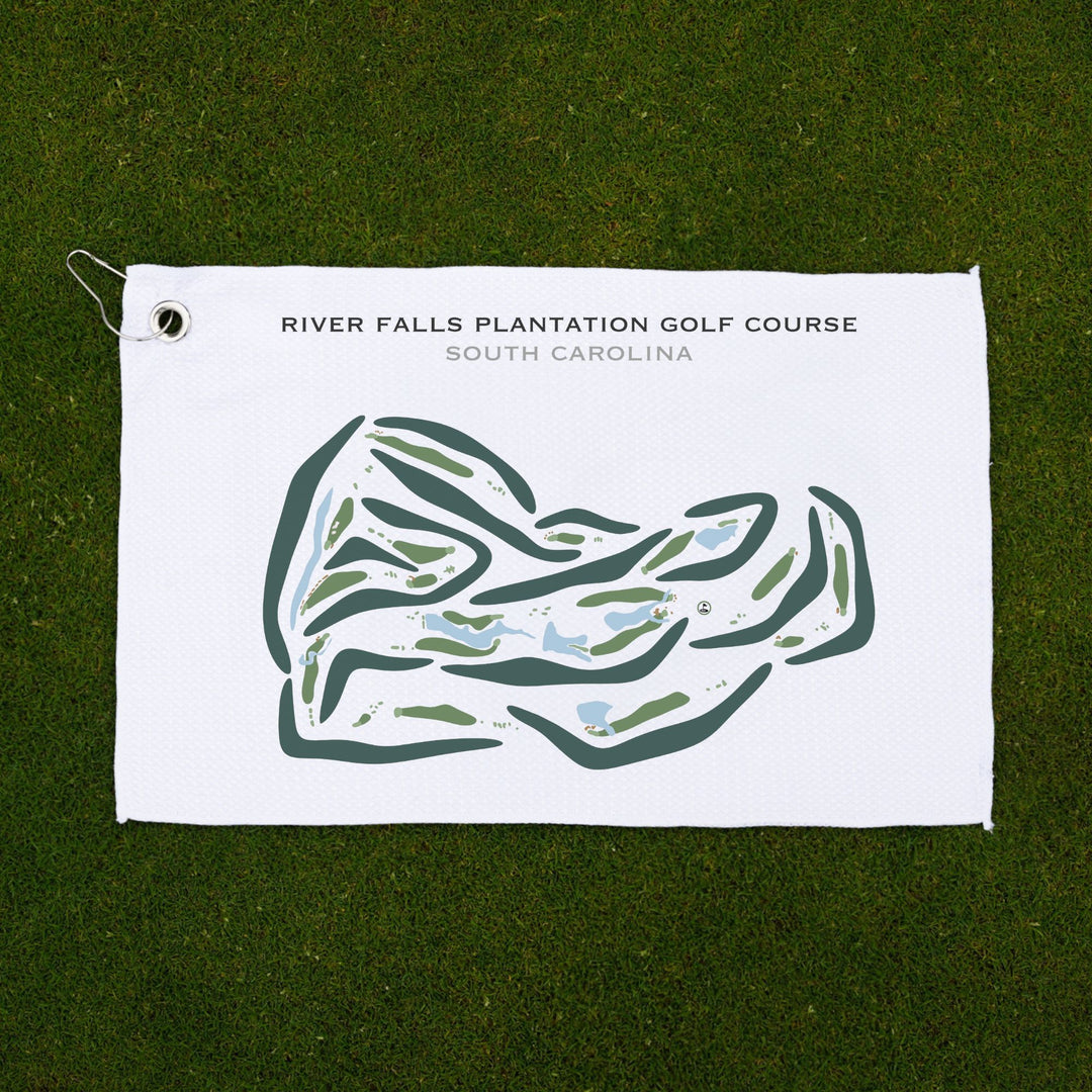 River Falls Plantation Golf Course, South Carolina - Printed Golf Courses