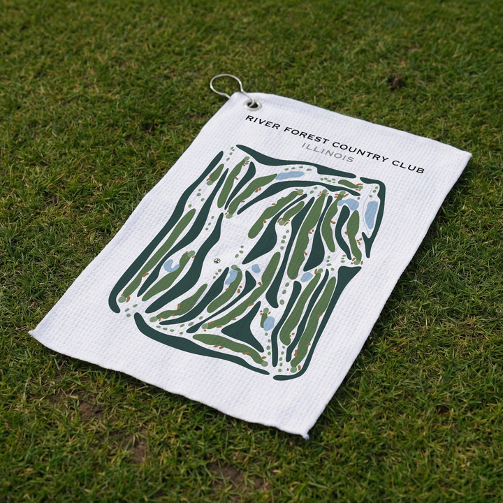 River Forest Country Club, Illinois - Printed Golf Courses
