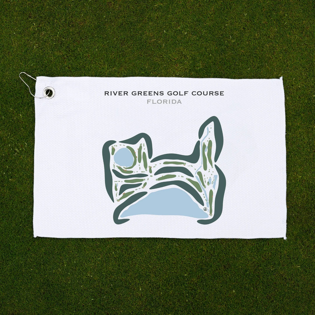 River Greens Golf Course, Florida - Printed Golf Courses