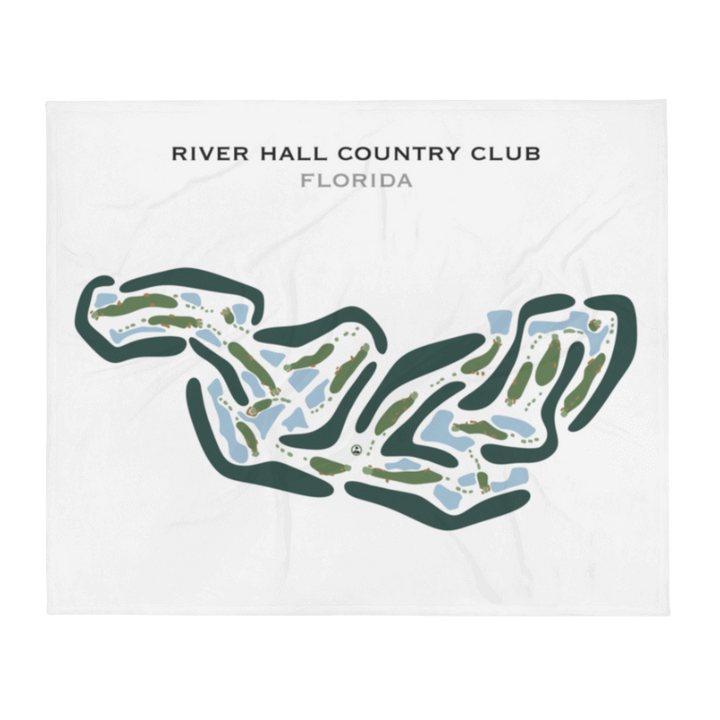 River Hall Country Club, Florida - Printed Golf Courses