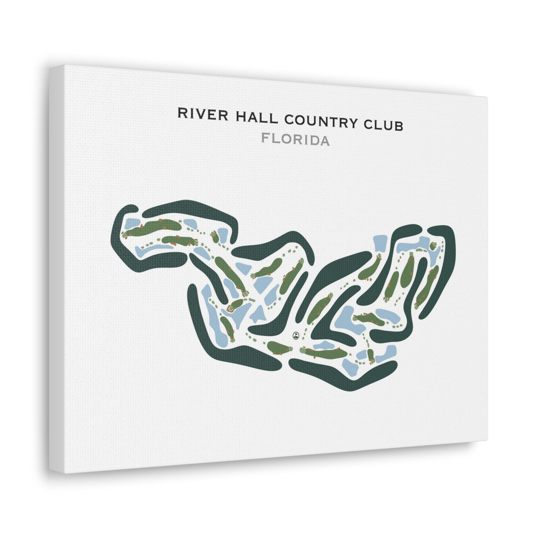 River Hall Country Club, Florida - Printed Golf Courses