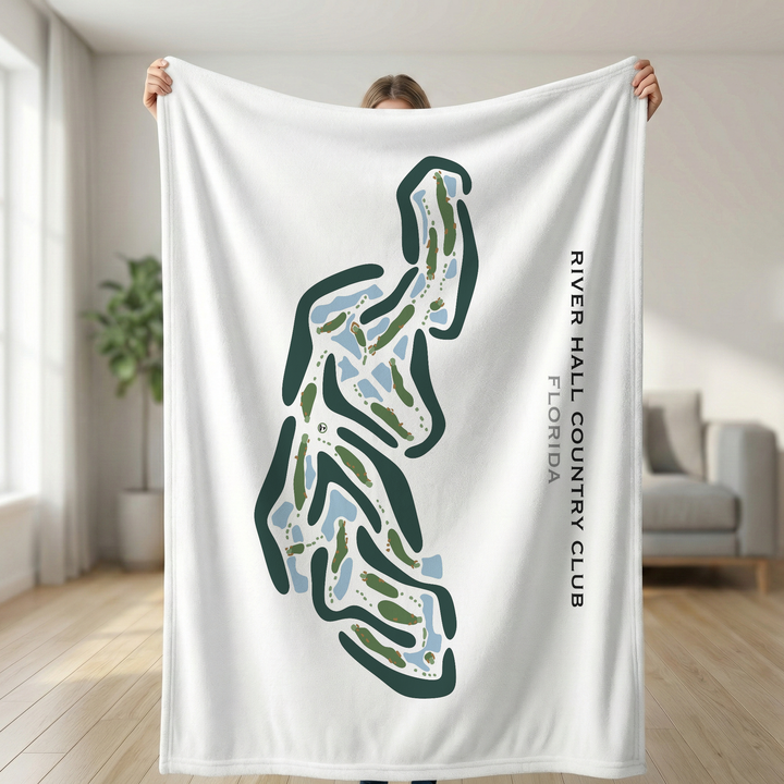 River Hall Country Club, Florida - Printed Golf Courses