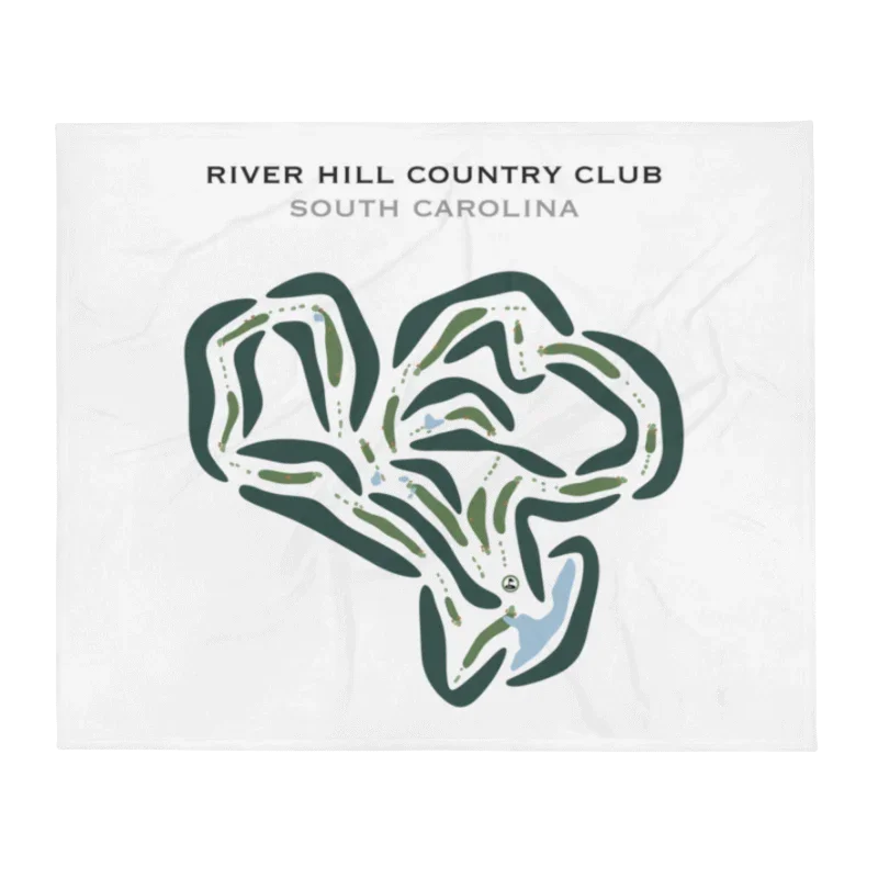River Hills Country Club, South Carolina - Printed Golf Courses
