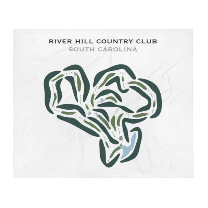 River Hills Country Club, South Carolina - Printed Golf Courses