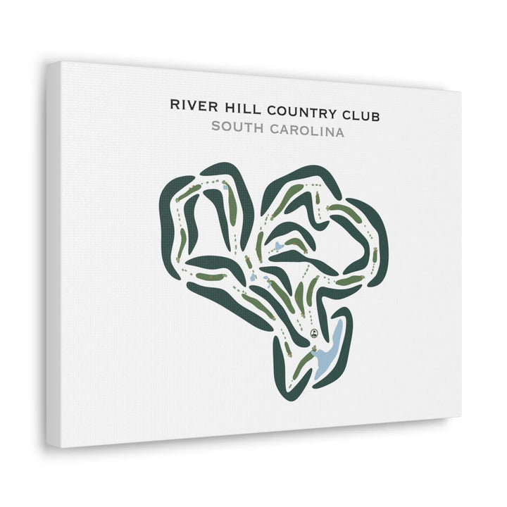 River Hills Country Club, South Carolina - Printed Golf Courses