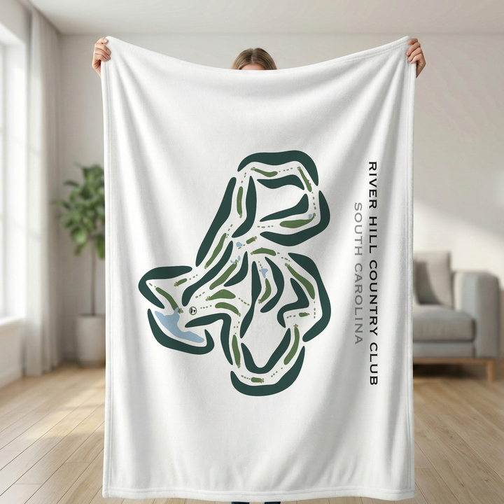 River Hills Country Club, South Carolina - Printed Golf Courses