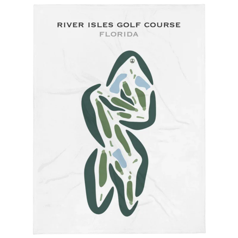 River Isles Golf Course, Florida - Printed Golf Courses