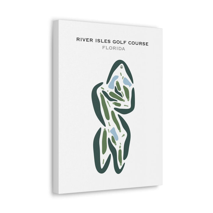 River Isles Golf Course, Florida - Printed Golf Courses