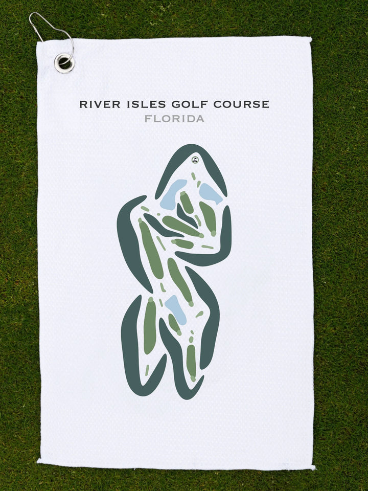 River Isles Golf Course, Florida - Printed Golf Courses