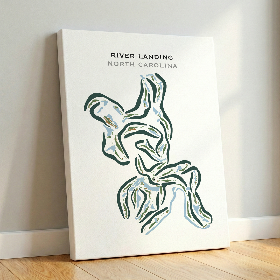 River Landing, North Carolina - Printed Golf Courses