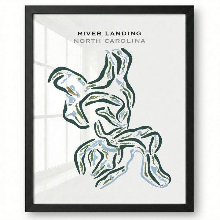River Landing, North Carolina - Printed Golf Courses